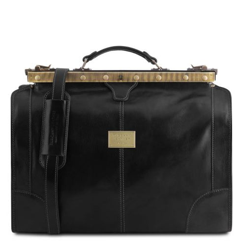 Madrid - Gladstone Leather Bag - Small size